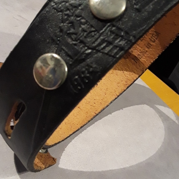 Firefighter Leather xsmall belt - Picture 2 of 6